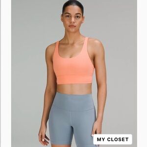 Lululemon Align Sports Bra - Sz. 8 - “Sunny Coral” - NWOT